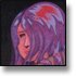 Anime Girl - Colored Pencil on Colored Paper - Framed