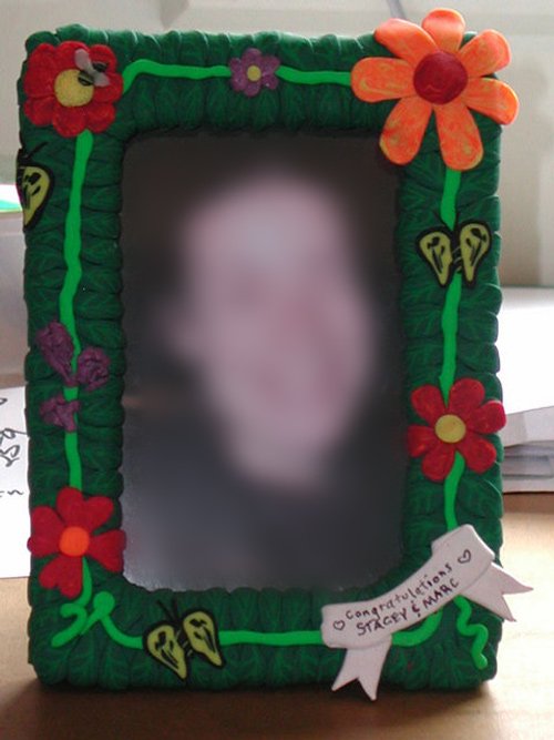Sculpey Picture Frame