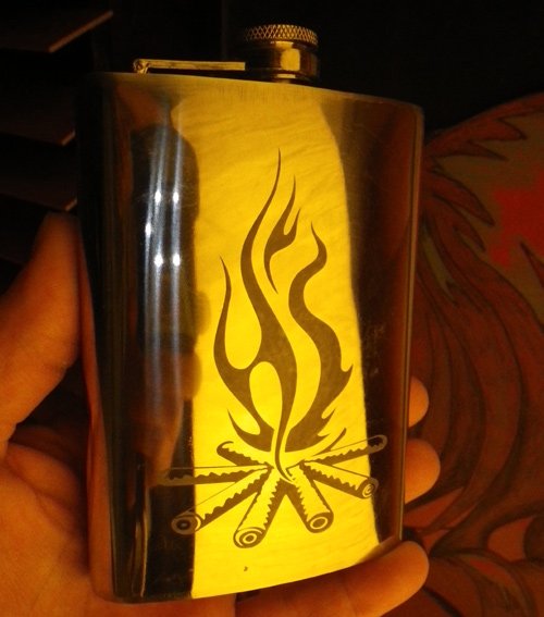 Etching - HS Flask