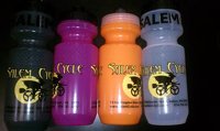 Salem Cycle Water Bottle w/ Famous Salem Cycle Logo.