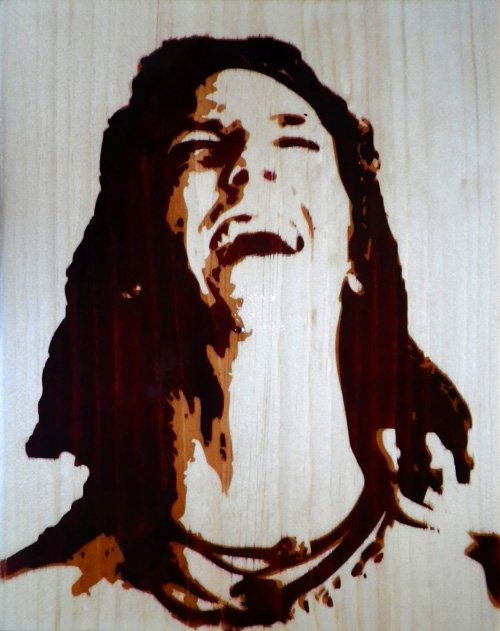 Stain Art - Portrait - Albert