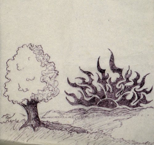 "Sunset" - Bar Napkin Series