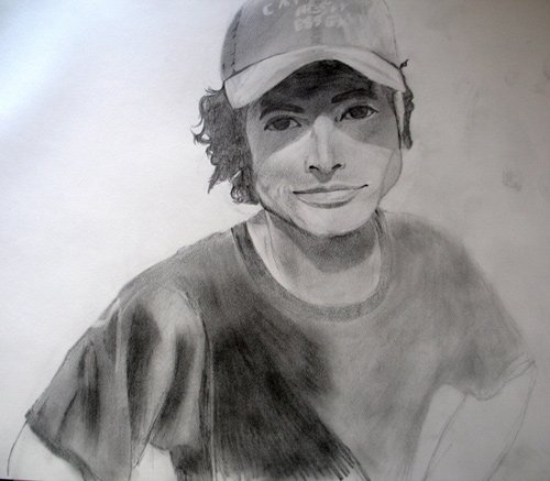 Matt Natti - Drawing by Nick Steglich