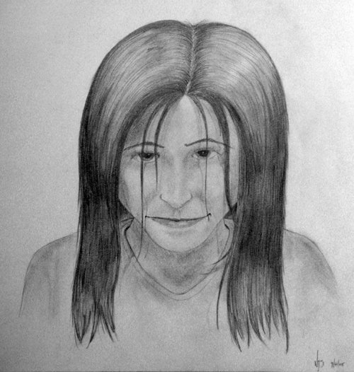 "Random Girl" - Pencil on Paper