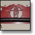 Custom made sword stand. Kanji symbol means 