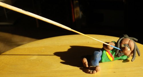Incense Holder - Rasta Man